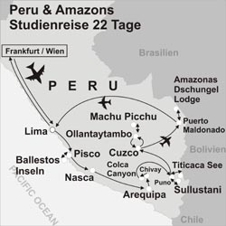 Peru Reisen – 22 Tage Peru & Amazonas