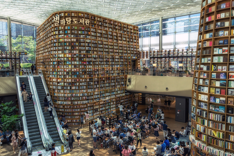 Coes Starfield Libary in Seoul – einer der Instagram Hot Spots der südkoreanischen Hauptstadt.