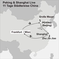 China Reisen - 11 Tage China Peking & Shanghai Live