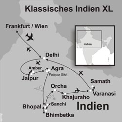 Indien Reisen – 18 Tage Klassisches Indien XL