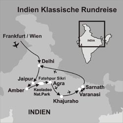 Indien Reisen – 15 Tage Klassisches Indien
