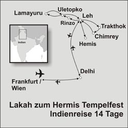 Indien Reisen – 16 Tage Indien Ladakh zu Hemis Tempelfest