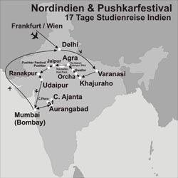 Indien Reisen – 17 Tage Kaleidoskop Indien & Kaleidoskop Indien mit Pushkar-Festival