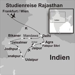 Indien Reisen – 18 Tage Indien Auf der Spuren der Moguln & Rajputen