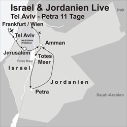 Jordanien Reisen – 11 Tage Israel & Jordanien Live