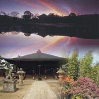 Kombinierte Bilder aus Japan Studienreisen